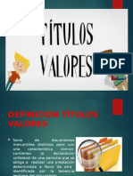 Definición y principales características de los títulos valores