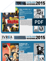 Proximas Novedades Ivrea - Noviembre 2015