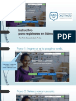 Instructivo Edmodo