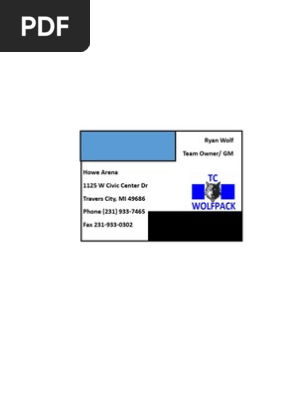 business card