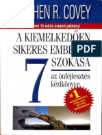 Stephen R Covey - A Kiemelkedően Sikeres Emberek 7 Szokása