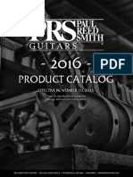Prs Product Catalog 2016