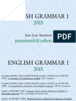 English Grammar 1 Document Analysis