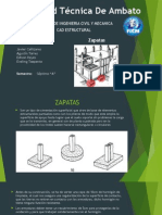 Zapatas Construccion y Armado