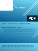 English For Industrial Machinery Students.: Technicians and Technologist