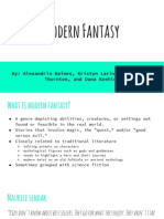 modern fantasy  group presentation
