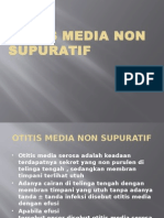 Otitis Media Non Supuratif