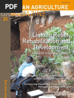UA21 Linking Relief, Rehabilitation and Development - Role of Urban Agriculture