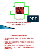 Bloqueo de Energias Peligrosas 2015