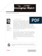 Innovation Watch Newsletter 9.07 - March 27, 2010