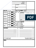 Freebooters and Frontiers Character Sheets (Maezar)