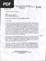 Oficio Felix Arabia