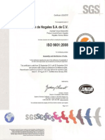 Certificado ISO 2014 Nuevasjfafjlhfaflaso