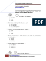 Soal Matematika SD Kelas 2 Tentang Alat Ukur Waktu