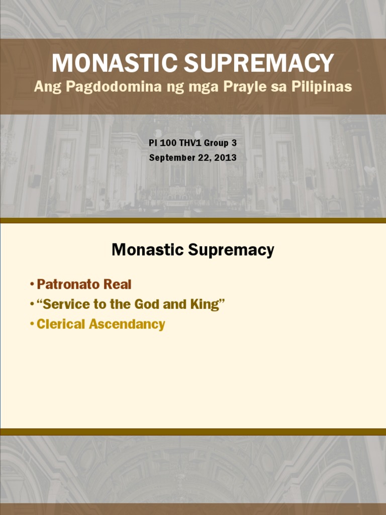 pi-100-monastic-supremacy-presentation-pdf-manila-philippines