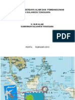 Presentase Potensi SDM Diperth Oleh Gubernur Sulawesi Tenggara