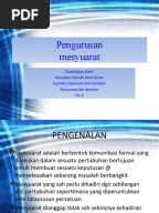 Jenis-Jenis Mesyuarat & Peranan AJK Mesyuarat