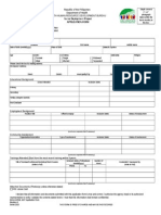 Nurse Deployment Project 2014 Application Form