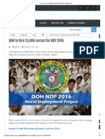 DOH to Hire 15,000 Nurses for NDP 2016 _ InfoNurses