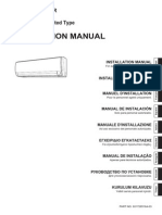 Fujitsu Klima Uredjaj Zidni Inverter Asyg09leca Installation Manual