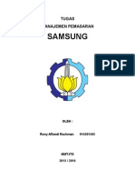 Tugas Pemasaran - Samsung - Rony Affandi