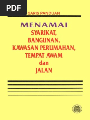 Garis Panduan Menamai 1996  PDF