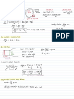 Lecture 10 Open System Mass and Energy Conservation