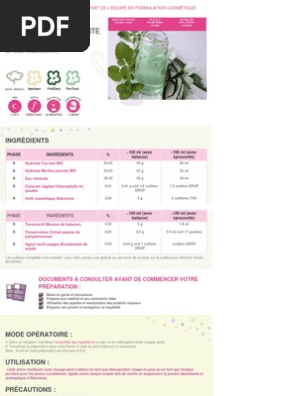 Aroma Zone Lotion Tonique Purifiante Et Matifiante Pour