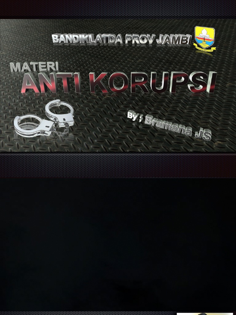 Prajabatan Anti Korupsi PDF
