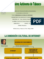 Dimensión Cultural de Internet