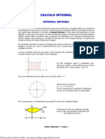 Cálculo de Integrales