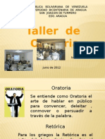 Taller de Oratoratoria