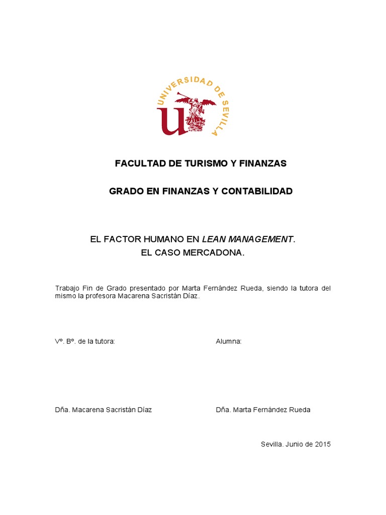 Cuanto Cobra Un Coordinador De Mercadona El Factor Humano en Lean Management. El Caso Mercadona | PDF | Calidad  (comercial) | Estrés (biología)