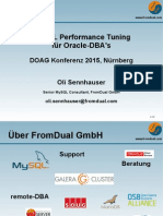 MySQL Performance Tuning Für Oracle-DBA's