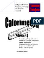 Laboratorio de Fisicoquímica #4