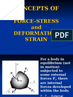 10.Concepts of Force-Stress and Deformation-Strain