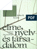 John R. Searle - Elme, Nyelv És Társadalom