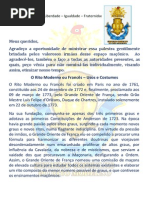 2ª Palestra Rito Moderno  por Cleber Vianna 2015