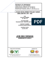Job Mix Design: Regional Roads Development Project (RRDP) Adb Loan No. 2817 - Ino