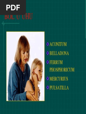 Bol u Uhu Homeopatija