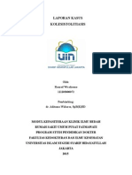 Kolesistolitiasis - Laporan Kasus - Koas Bedah UIN - Rasyad Wicaksono - Revisi