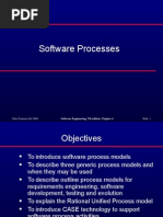 Software Processes: ©ian Sommerville 2004 Software Engineering, 7th Edition. Chapter 4 Slide 1