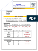 Designation Materiaux PDF