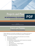 Telecoms Construction Projects and Planning