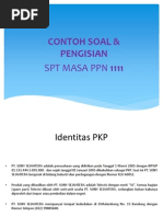 Download Contoh Soal Dan Pengisian Spt Ppn 1111 by Ahmad Ihsan SN290589979 doc pdf