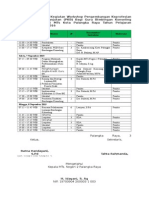 Jadwal Kegiatan Riil