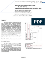 "Design of Jib Crane Type Rotating Derrick System" in EOT CRANE For Easy Lifting The Spare Parts During Heavy Maintenance in Confined Space