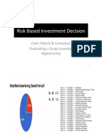 3 Merck & Company - Evaluating A Drug Licensing Opportunity PDF