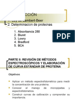 Determinacion de Proteinas