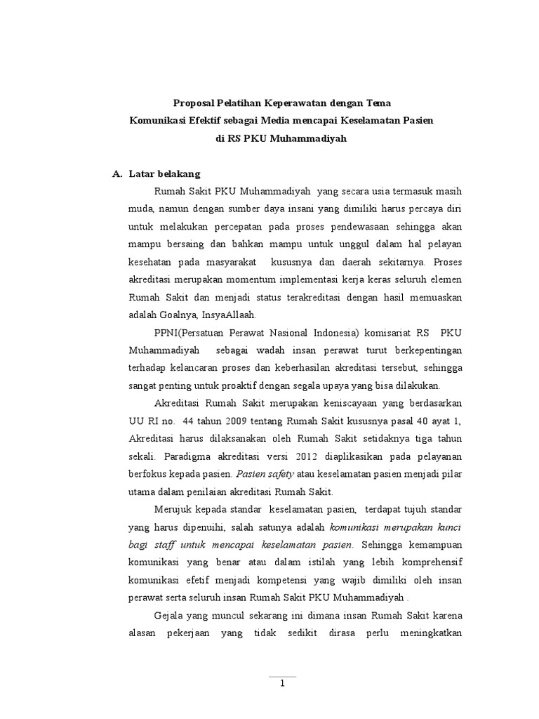 Contoh Proposal Seminar  PDF